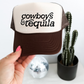 Cowboys & Tequila Western Trucker Hat Screen Print Transfer