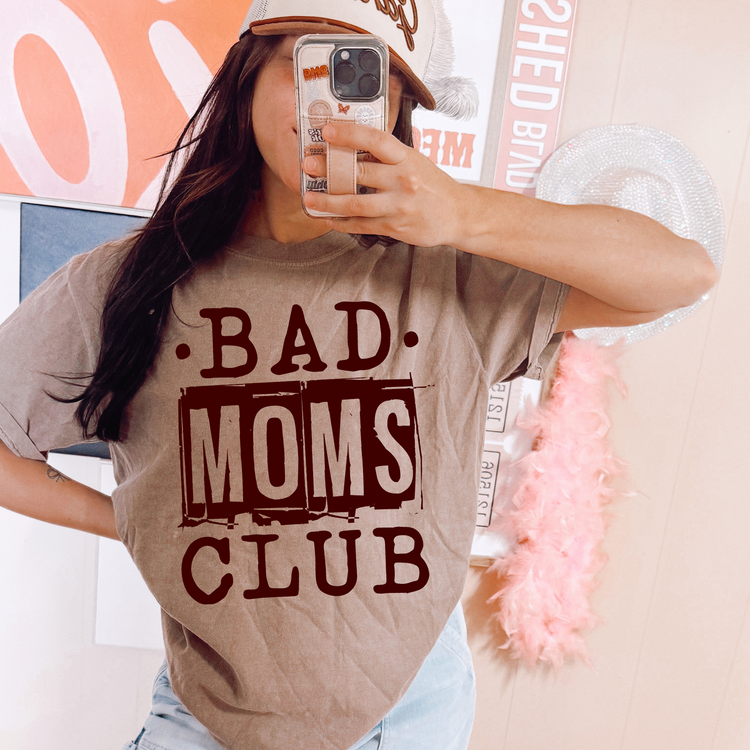 Bad Moms Club Brown DTF Transfer