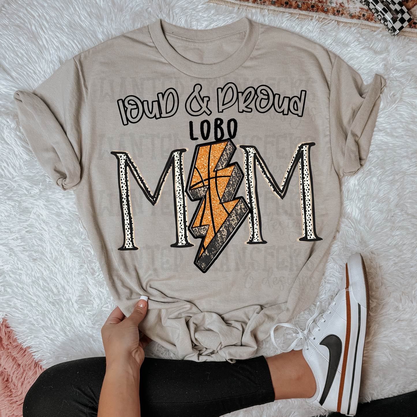 Basketball School Spirit LOBO DTF Transfer