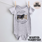 Future Gate Opener Cattle Cow Pregnancy Announcement Onesie®, Western Baby Bodysuit, Farm Raised Pregnancy Announcement, Cute, Trendy Cattle Bodysuit