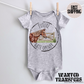 Future Gate Opener Horse Pregnancy Announcement Onesie®, Western Baby Bodysuit, Farm Raised Pregnancy Announcement, Cute, Trendy Horse Bodysuit