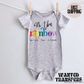 I'm the Rainbow After the Storm Pregnancy Announcement Onesie®, Rainbow Baby Bodysuit, Cat Lover Pregnancy Announcement, Cute, Trendy First Baby