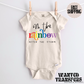 I'm the Rainbow After the Storm Pregnancy Announcement Onesie®, Rainbow Baby Bodysuit, Cat Lover Pregnancy Announcement, Cute, Trendy First Baby