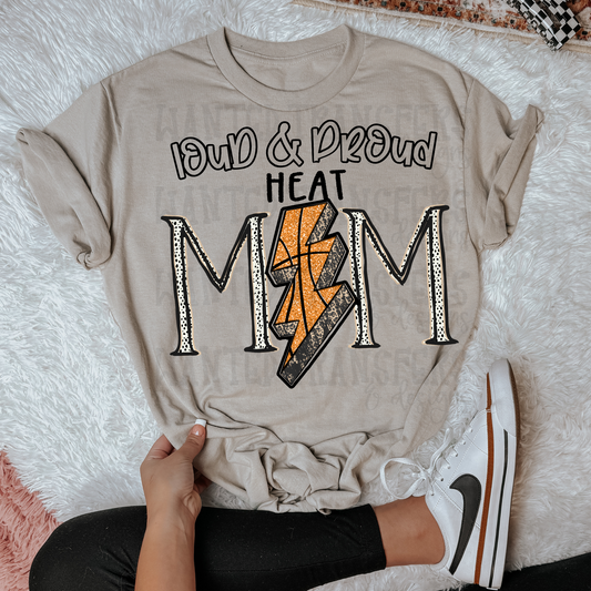 Basketball School Spirit Heat DTF Transfer