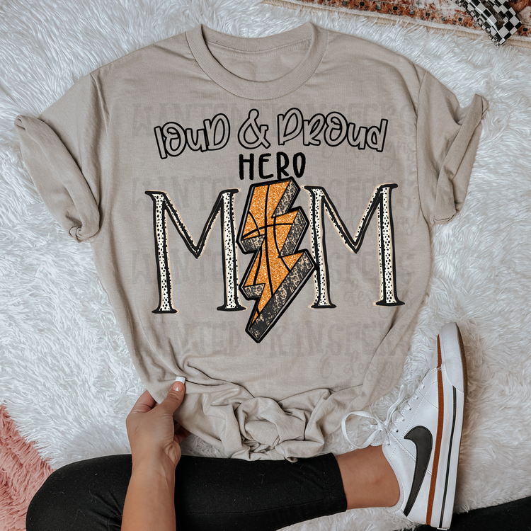 Basketball School Spirit Hero DTF Transfer