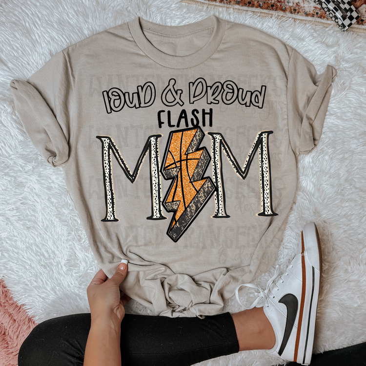 Basketball School Spirit Flash DTF Transfer