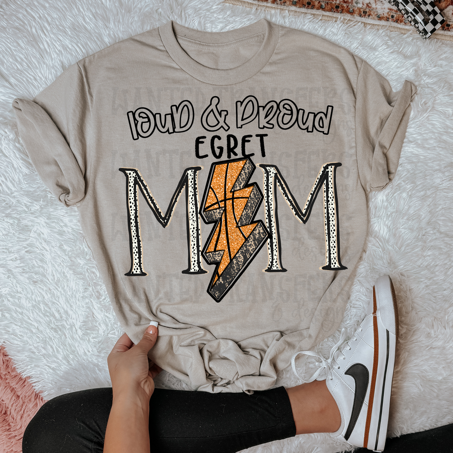 Basketball School Spirit Egret DTF Transfer