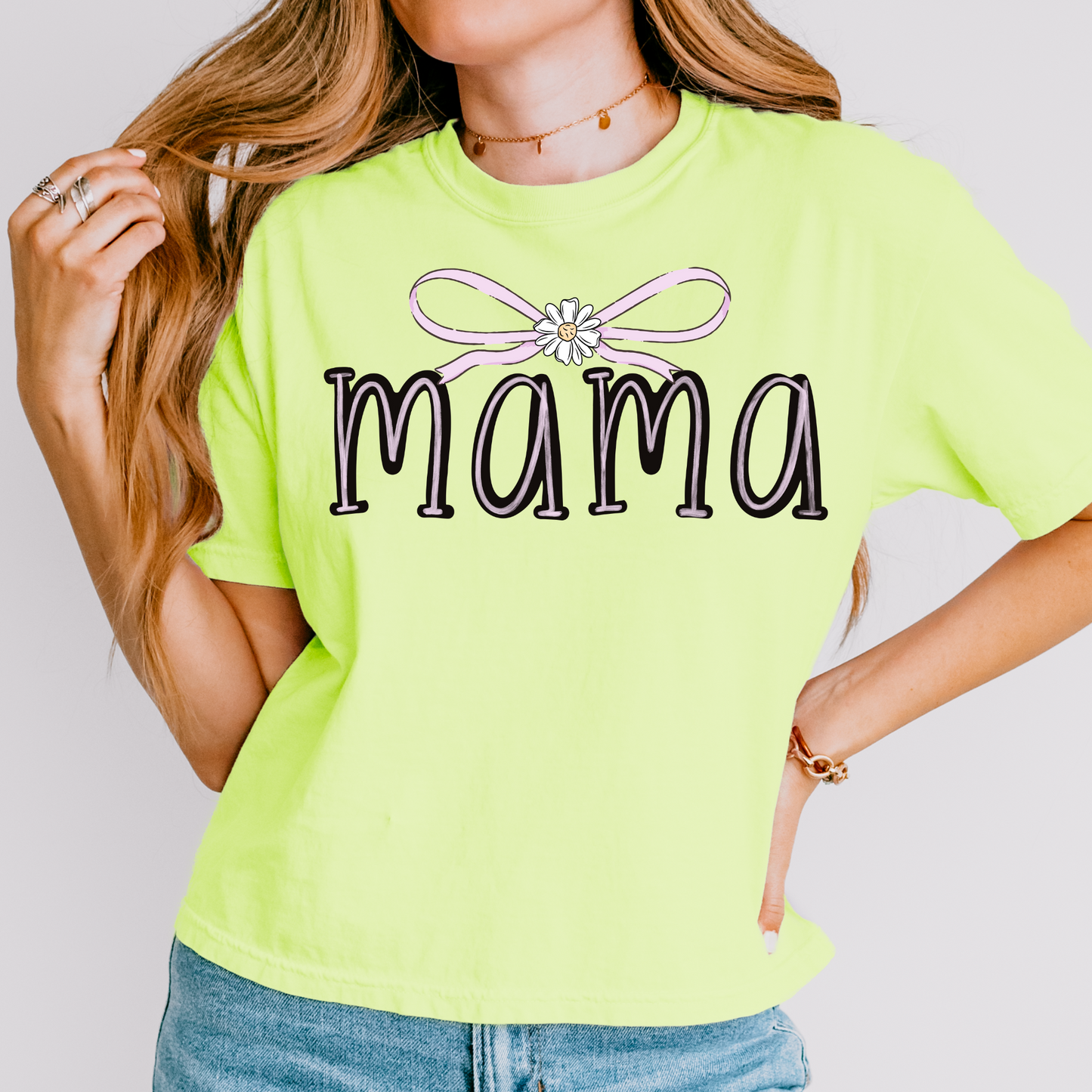 Purple Coquette Mama PNG Digital Download
