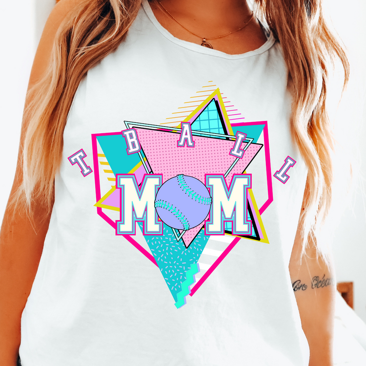 T-Ball Mom Drip Trend DTF Transfer