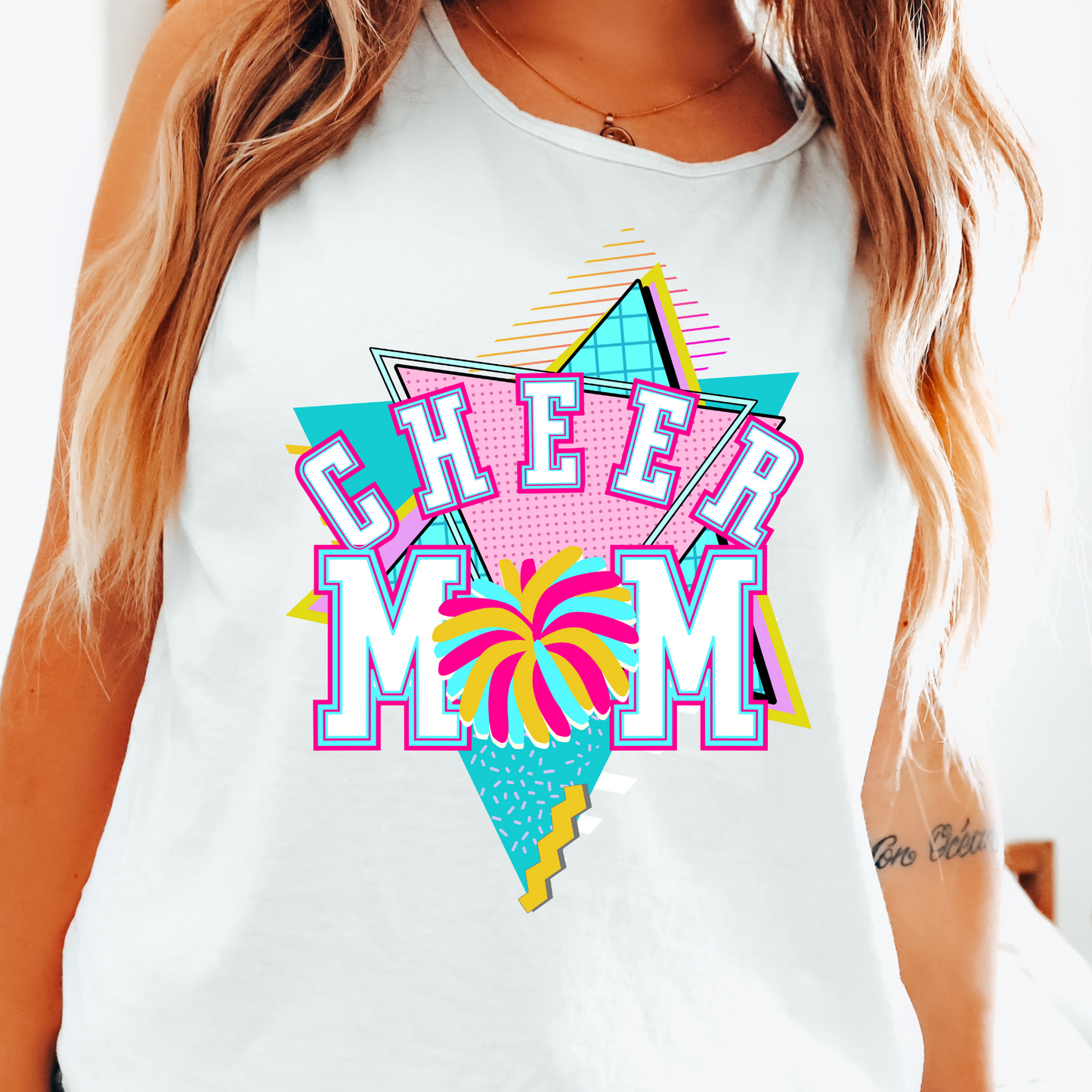 Cheer Mom Drip Trend DTF Transfer