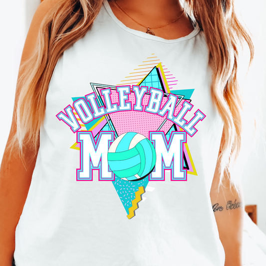 Volleyball Mom Drip Trend DTF Transfer