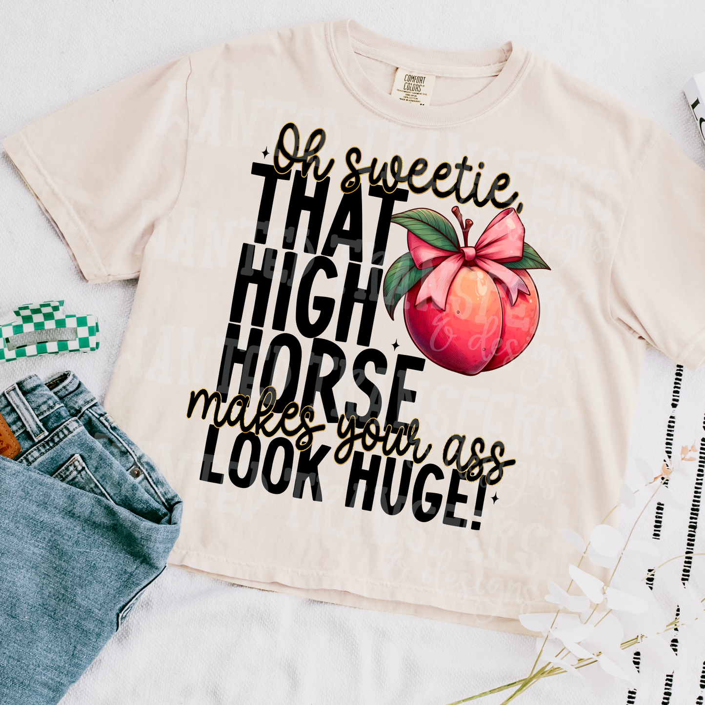 Snarky High Horse Exclusive Sublimation Transfer