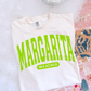 Margarita Weather Lime Green Screen Print Transfer