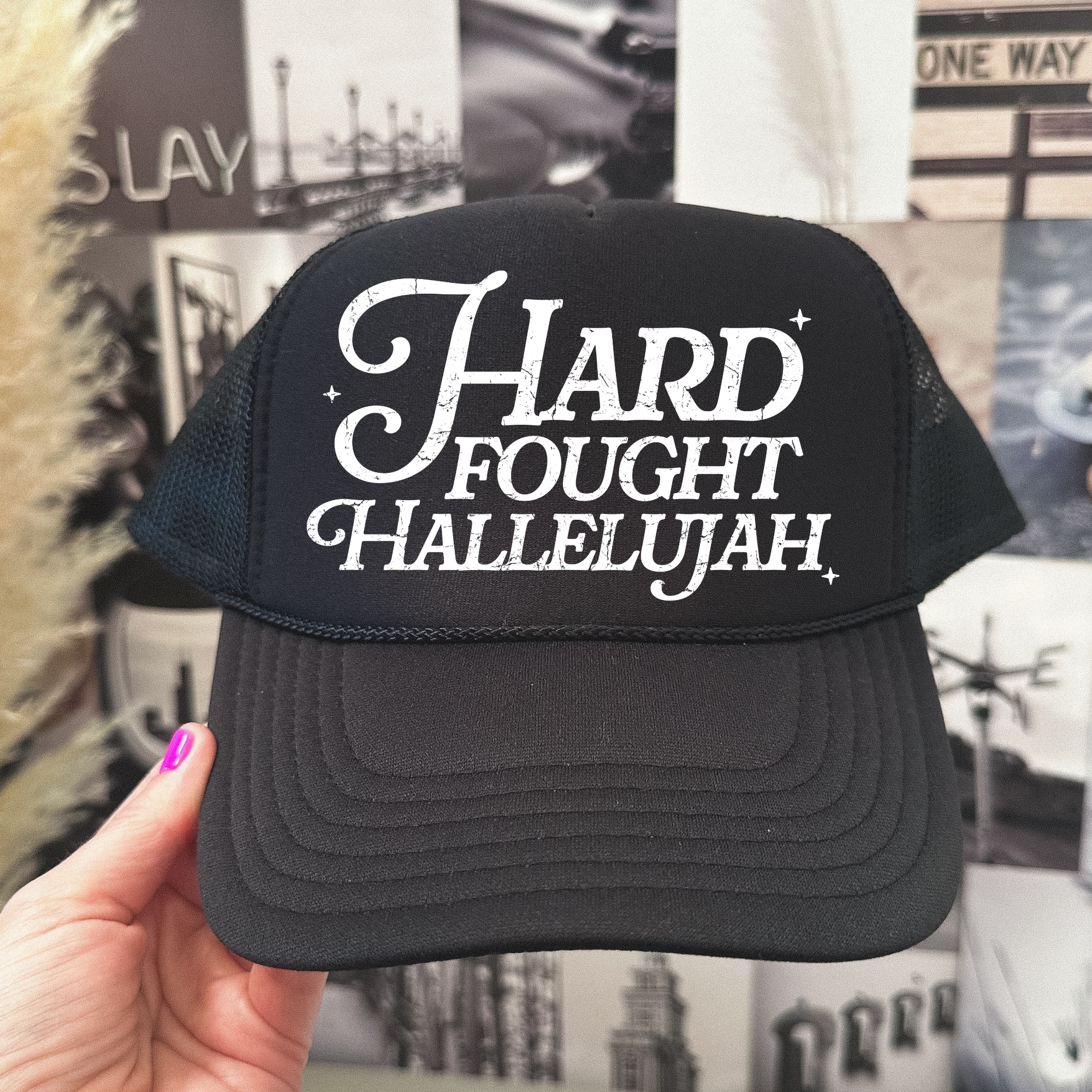 Faught Hard Faught Hallelujah DTF Transfer – Wild & Wanted DTF, Badass ...