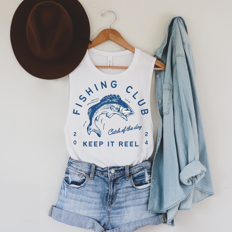Fishing Club Keep it Reel Summer DTF Transfer