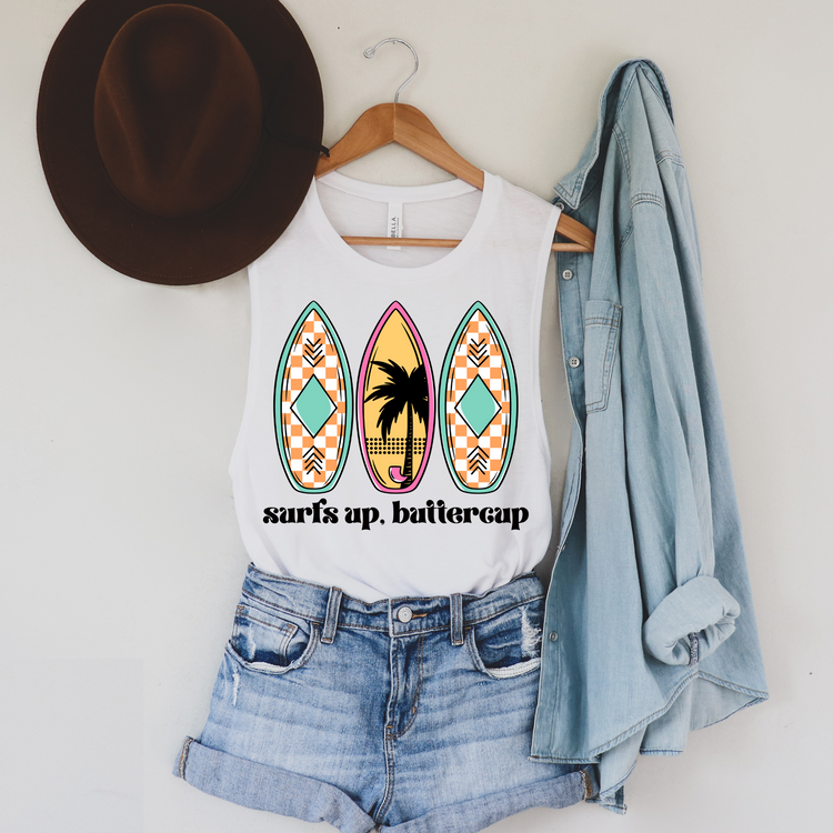 Surfs Up, Buttercup PNG Digital Download