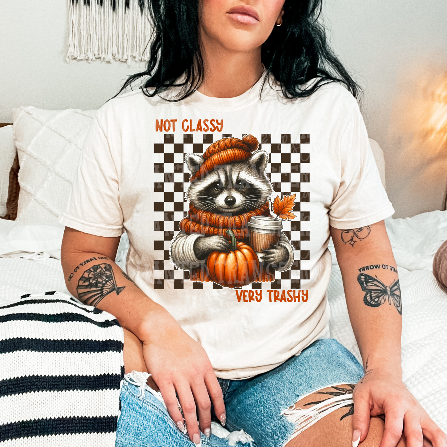 Not Classy Very Trashy Exclusive Sublimation Transfer