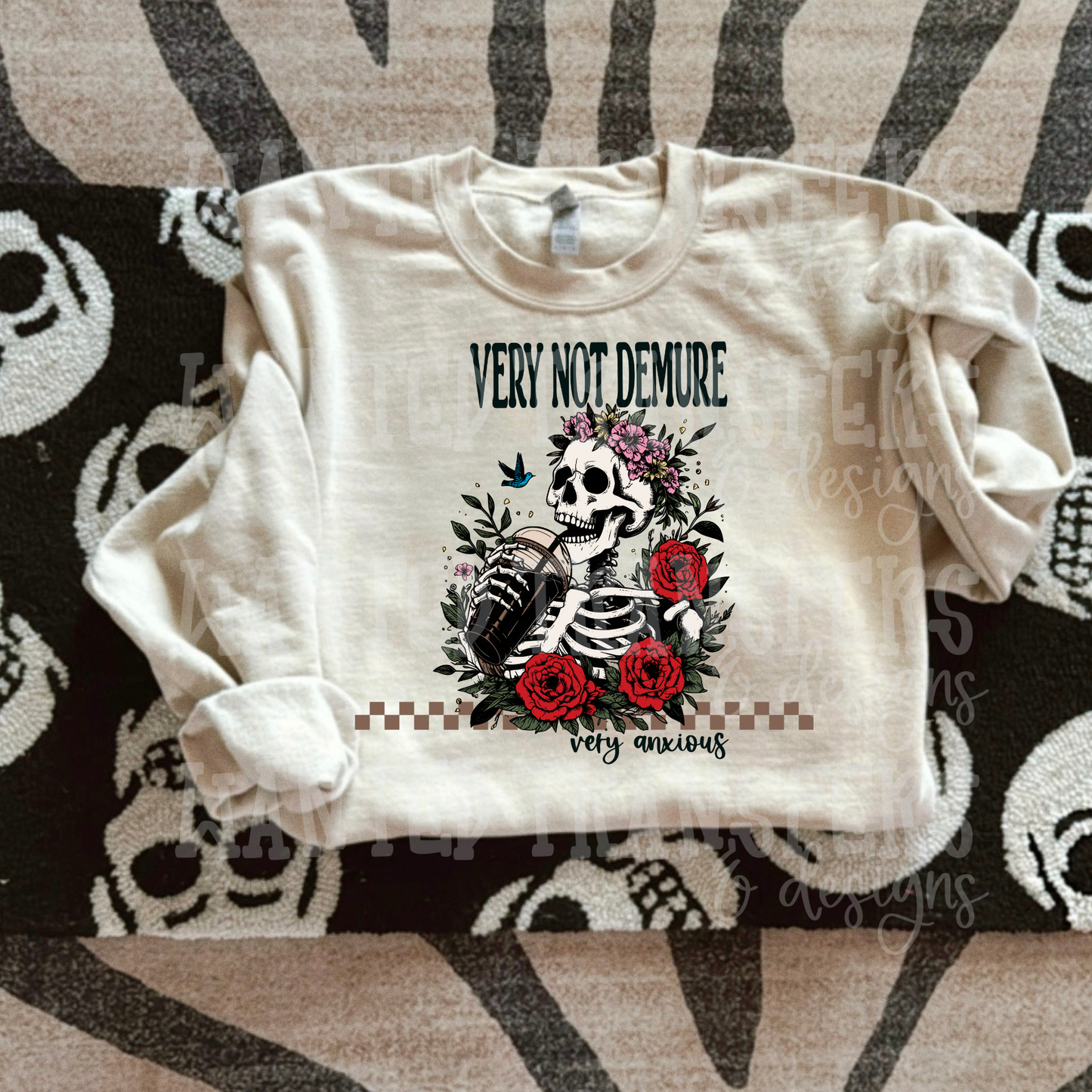 Very Not Demure Exclusive Sublimation Transfer