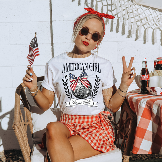 American Girl Social Club Exclusive Sublimation Transfer