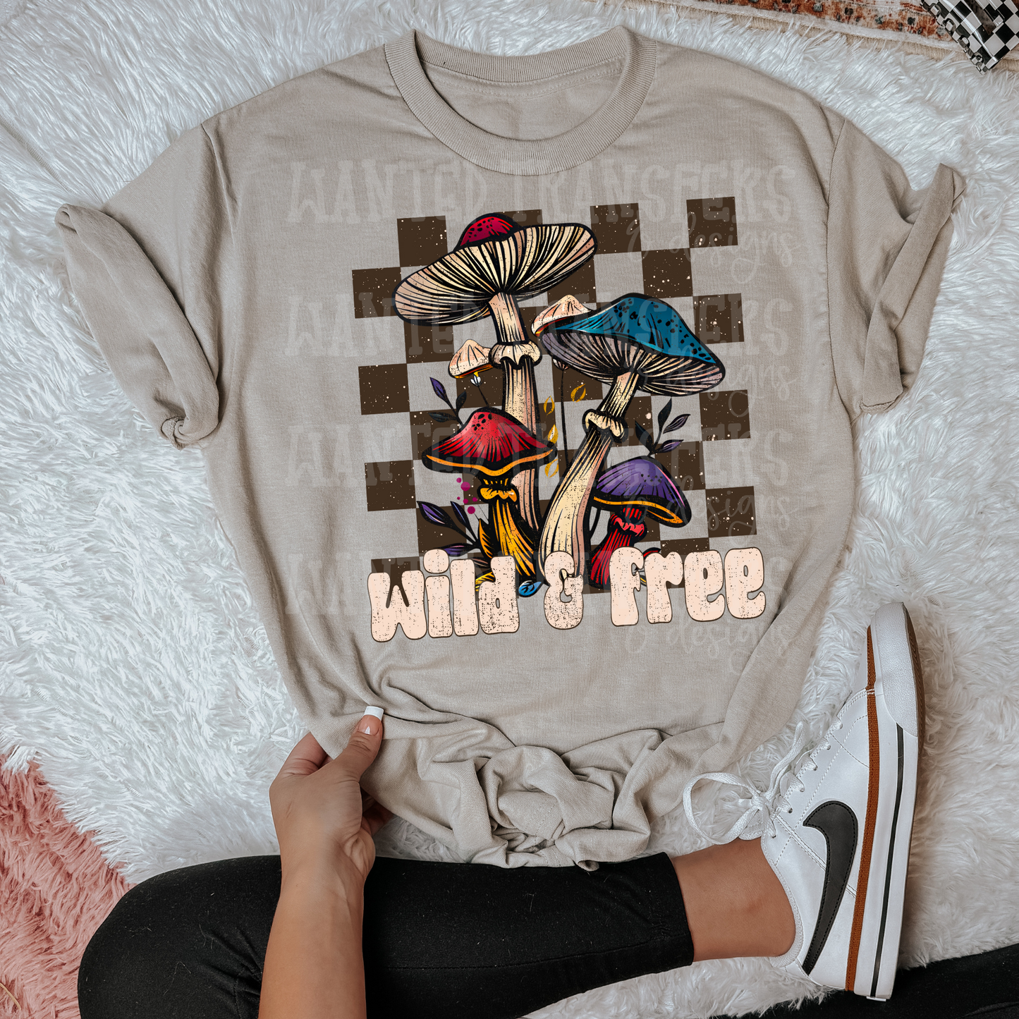 Wild & Free Mushrooms Exclusive Sublimation Transfer