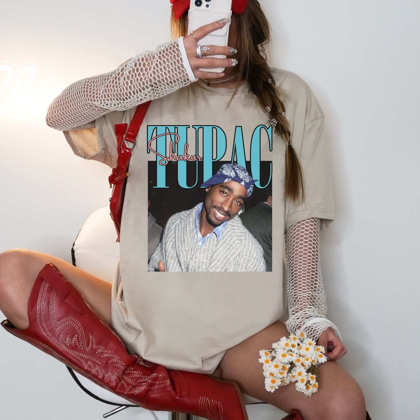 Vintage 90's Shakur DTF Transfer