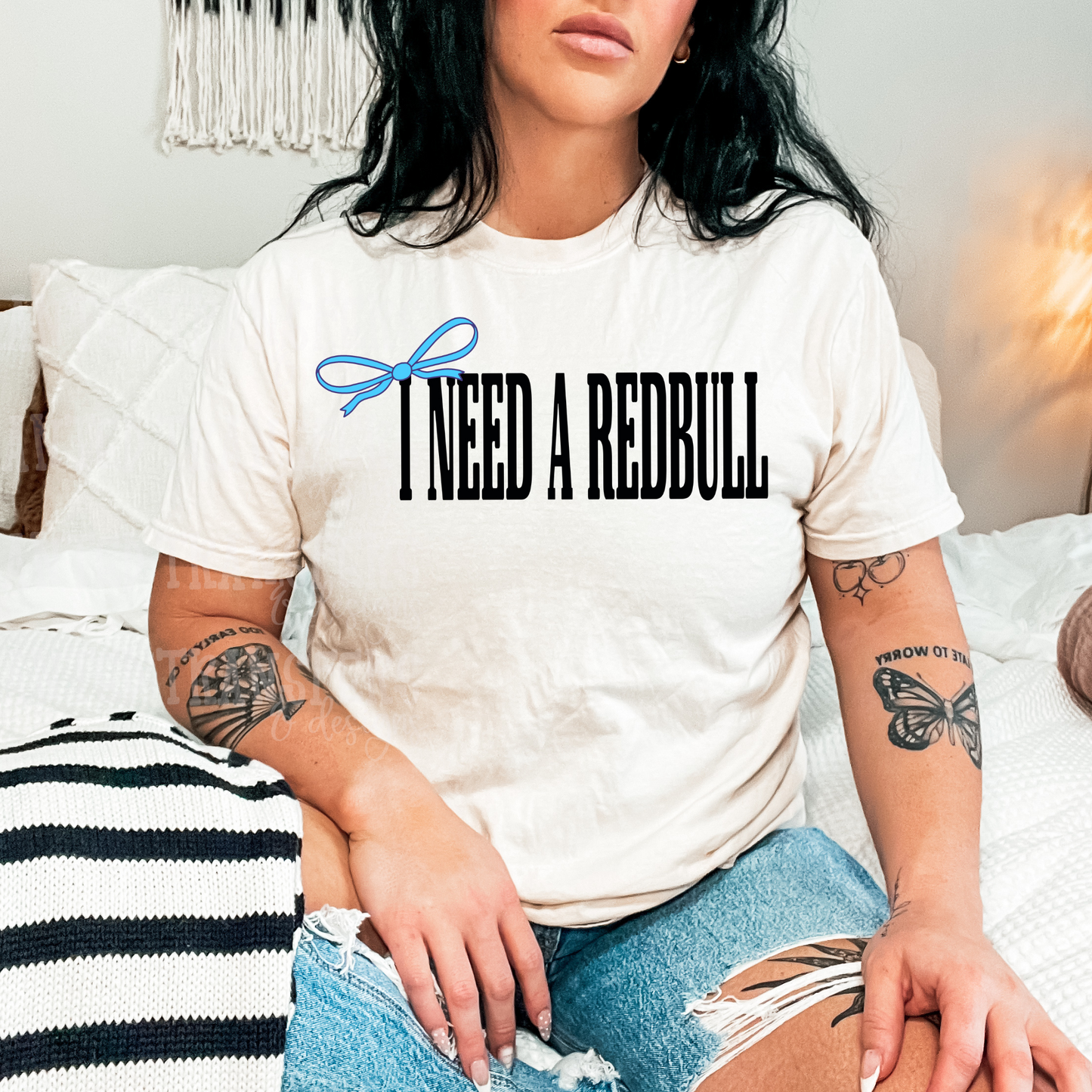 I Need a Blue Bull Exclusive DTF Transfer