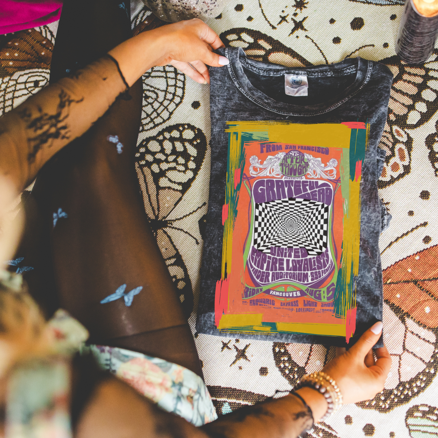 Vintage Grateful DTF Transfer