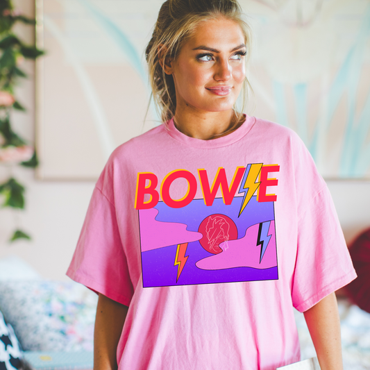 Retro Bowe DTF Transfer