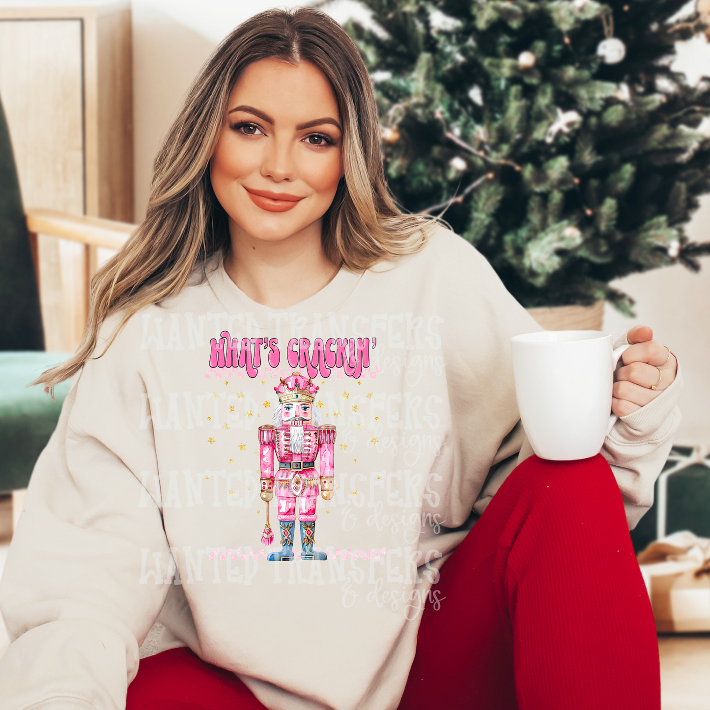 What's Crackin' Exclusive Sublimation Transfer