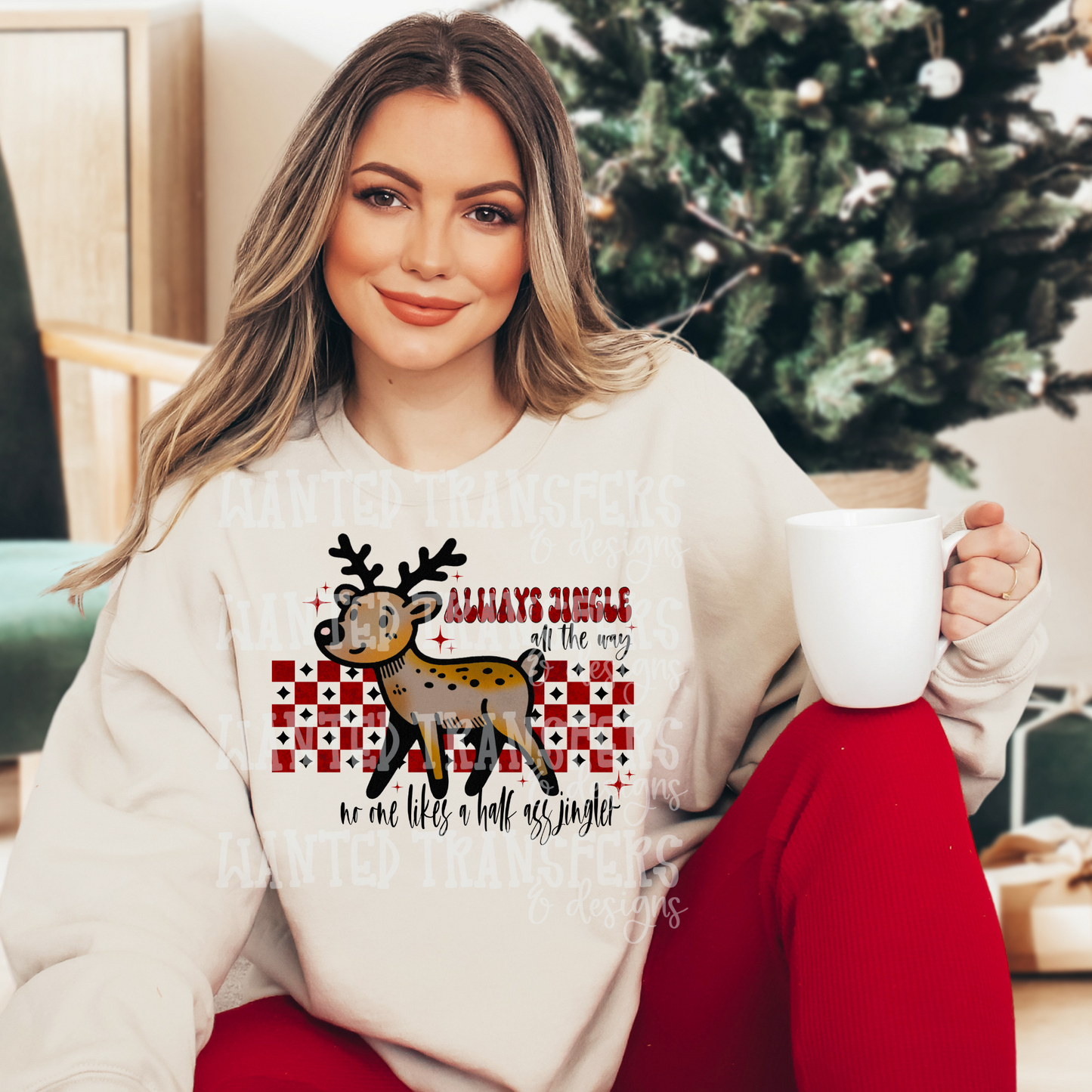 Half Jingle Exclusive Sublimation Transfer