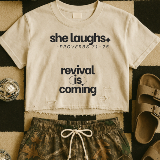 Revival is Coming Faith DTF Transfer