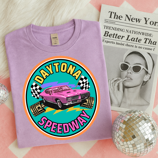 Checkered Speedway DTF Transfer