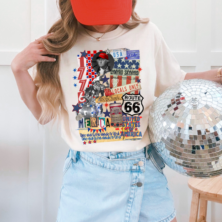 'Merica Collage DTF Transfer