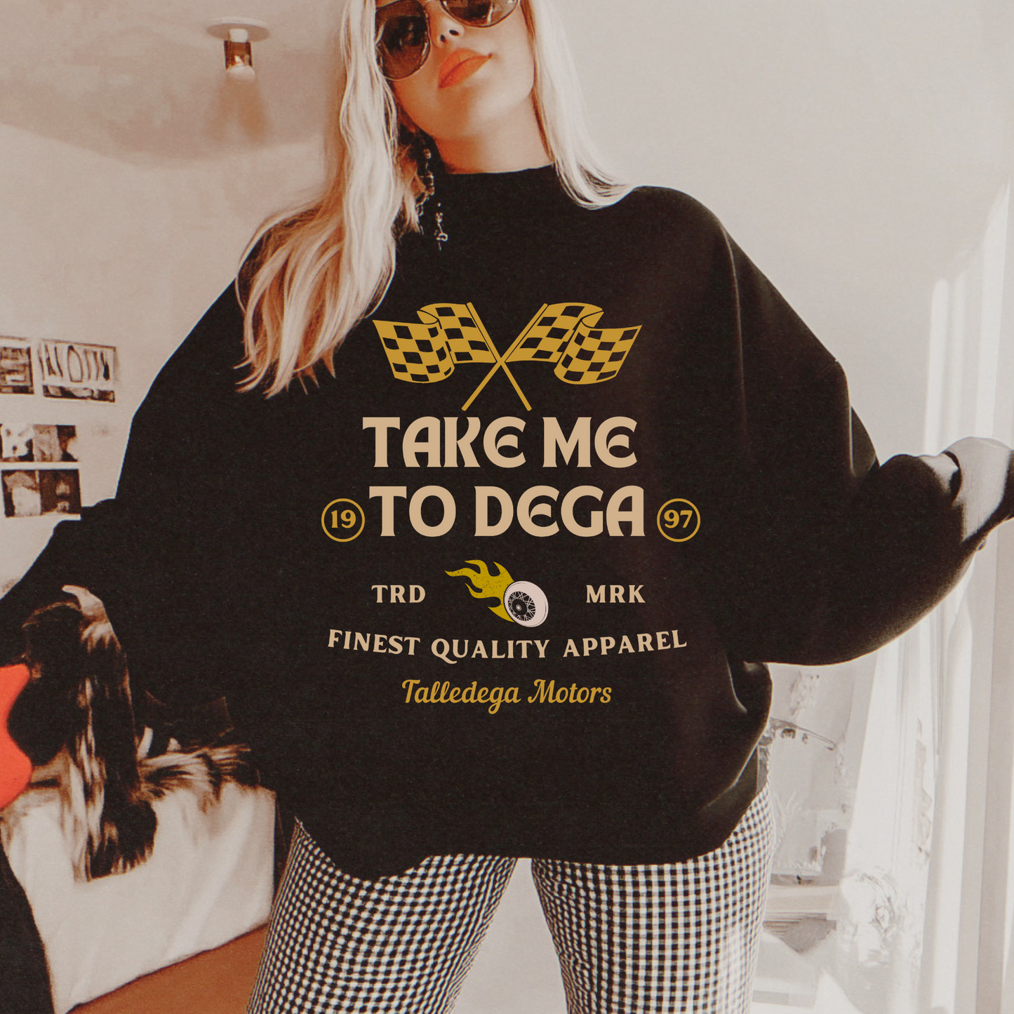 Take me to Dega Retro DTF Transfer