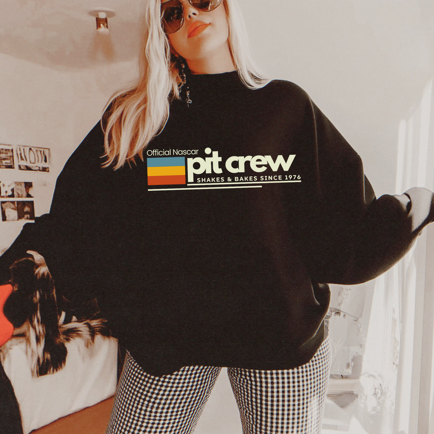 Pit Crew Vintage Retro DTF Transfer