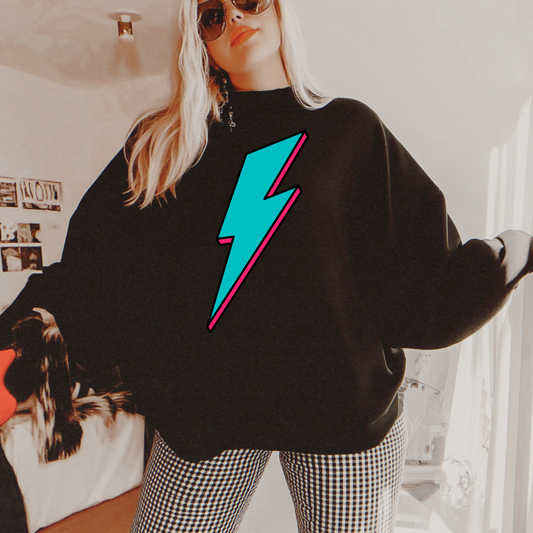 Lightning Bolt DTF Transfer