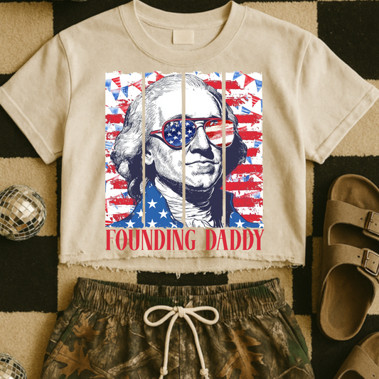 Founding Daddy DTF Transfer