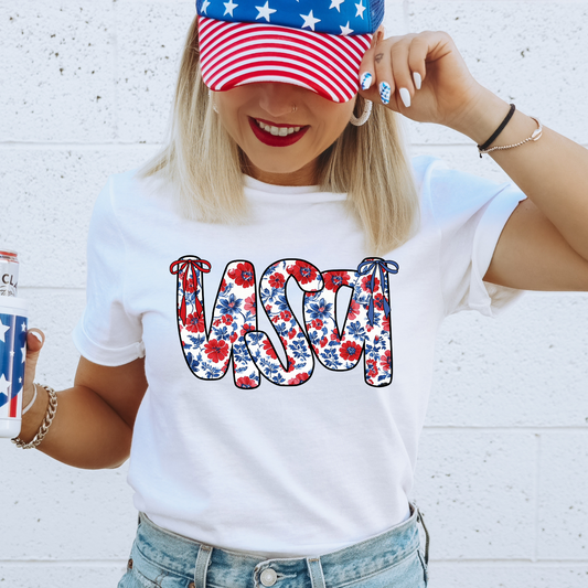 Patriotic USA DTF Transfer