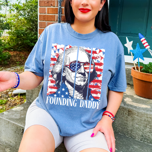 Founding Daddy DTF Transfer