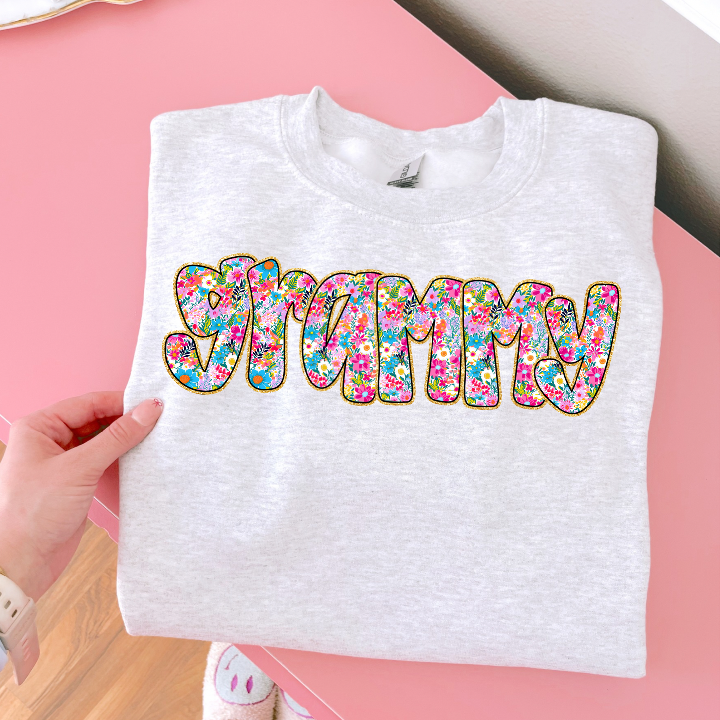 Grammy Spring Floral DTF Transfer