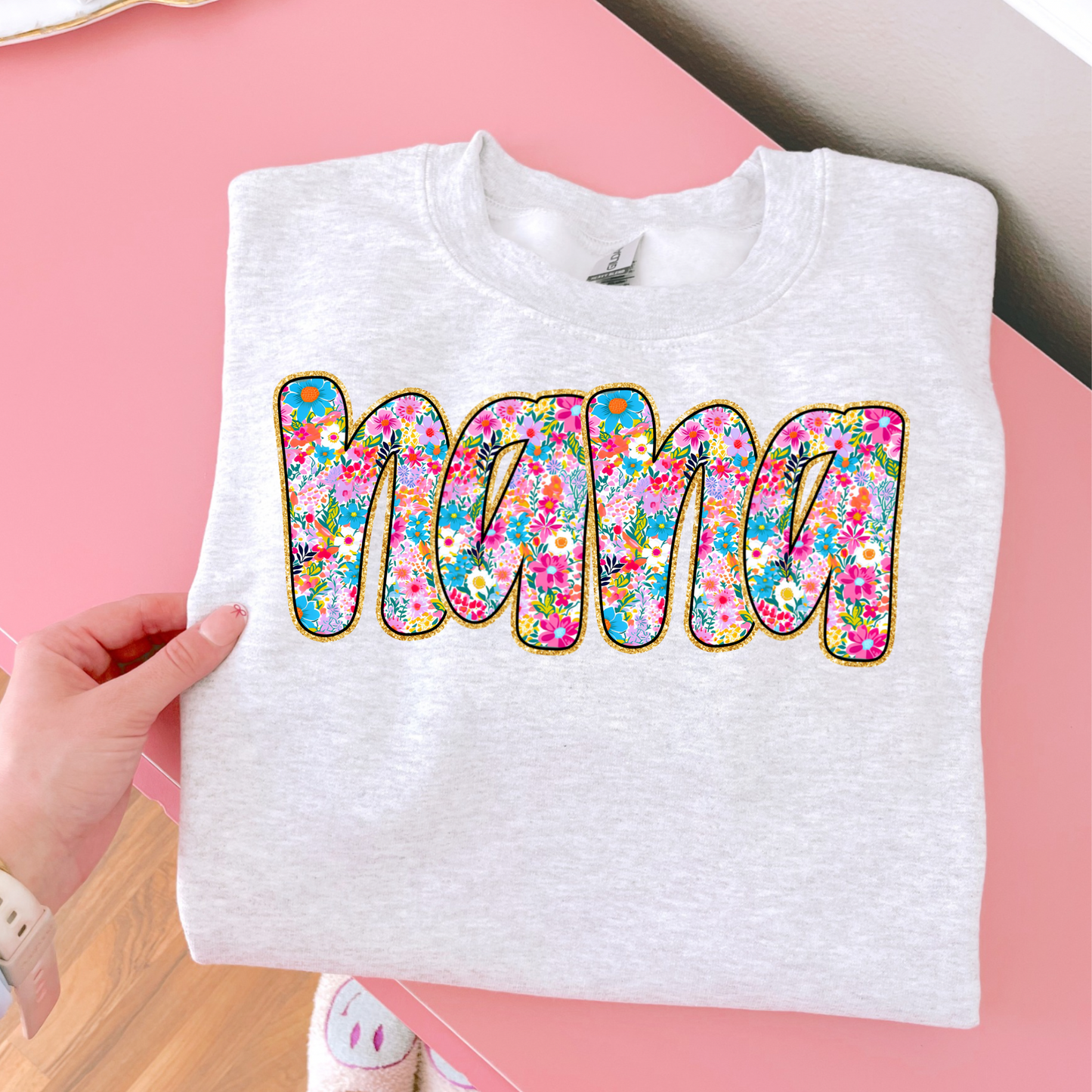 Nana Spring Floral DTF Transfer