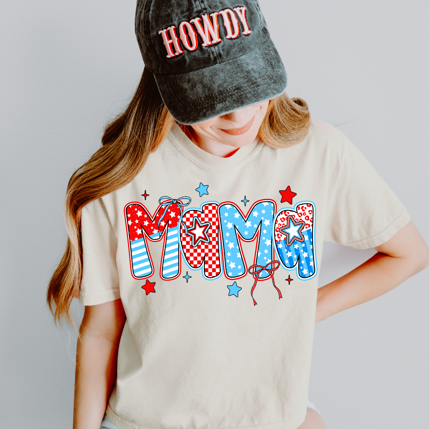 Patriotic Mama DTF Transfer