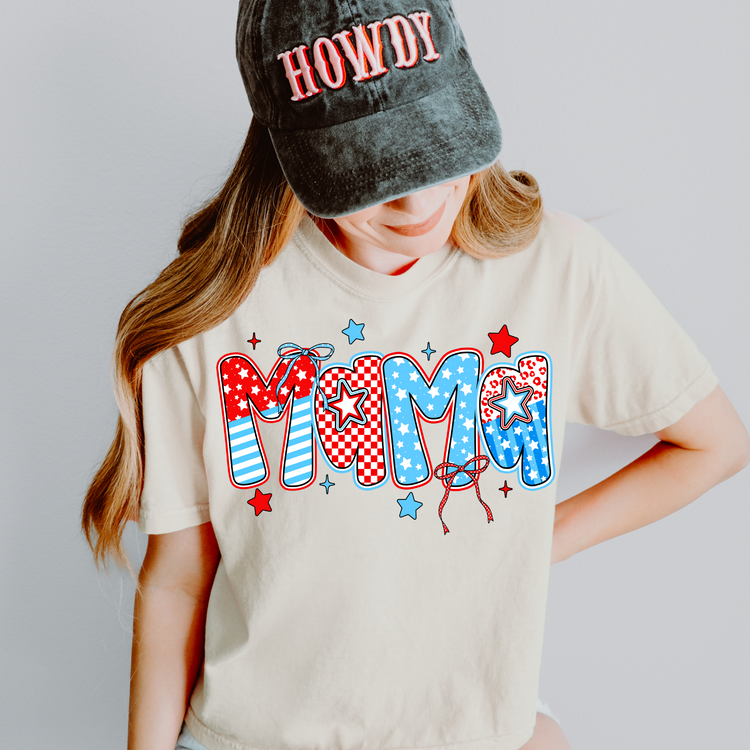Patriotic Mama DTF Transfer