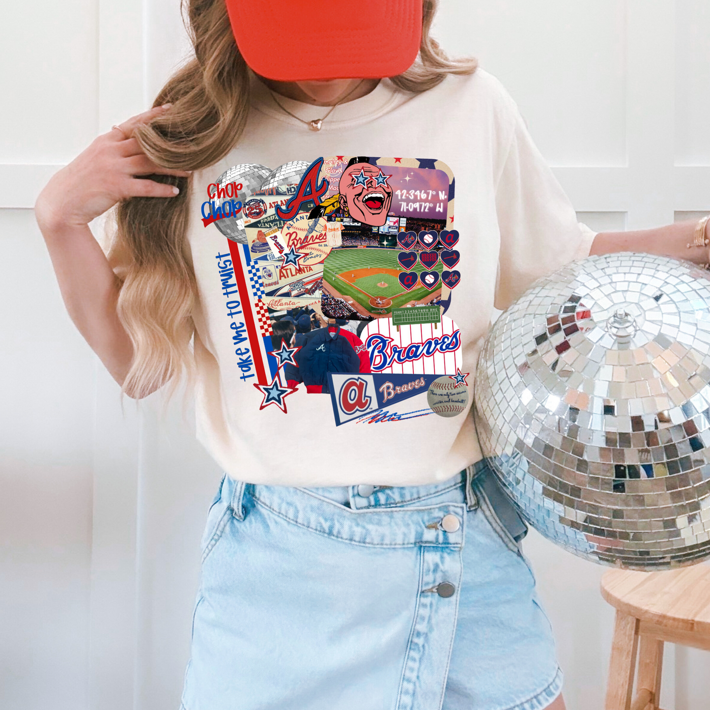 Atlanta Braves Baseball DTF Transfers