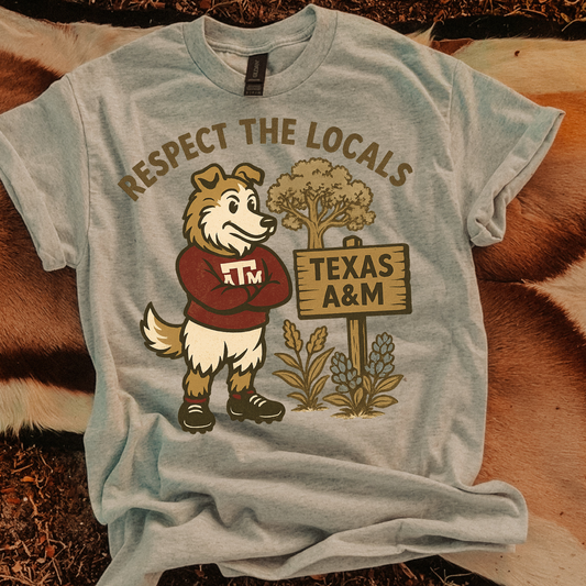 Respect the Locals AM DTF Transfer