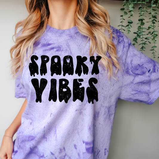 Spooky Vibes Halloween DTF Transfer