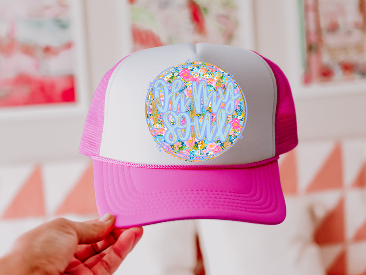 Oh my Soul Hat/Pocket Size Clear Film Screen Print Transfer