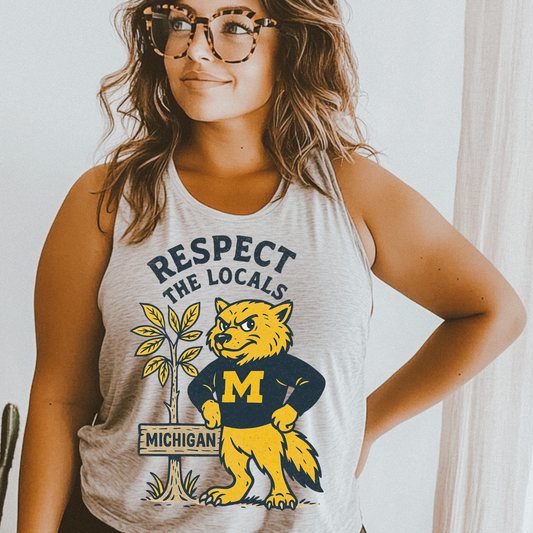 Respect the Locals Michigan DTF Transfer