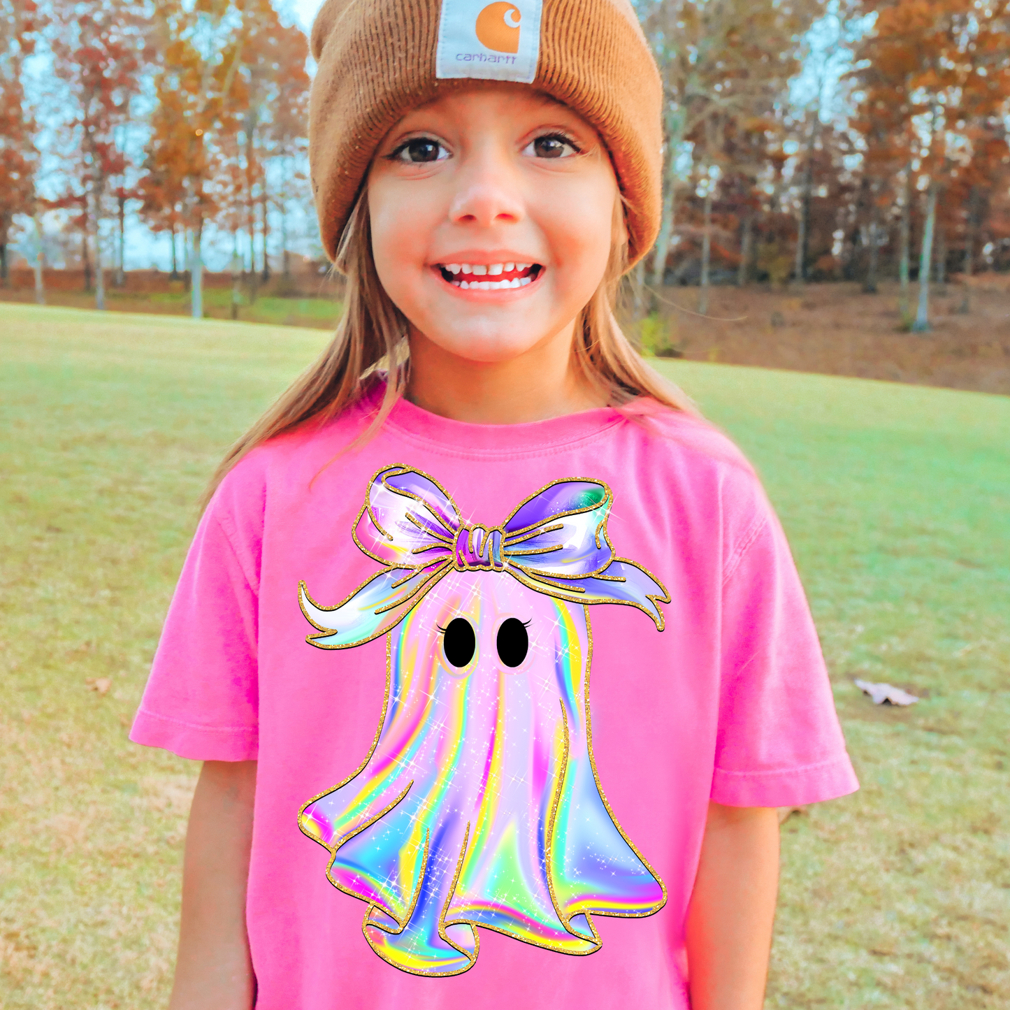 Holographic Ghosty DTF Transfer