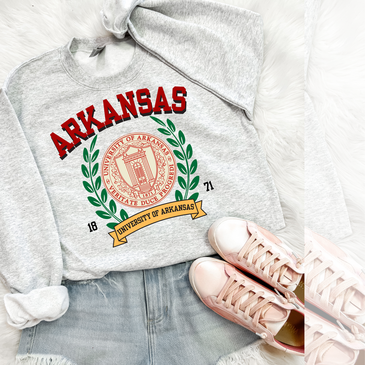 Arkansas Vintage Stadium DTF Transfer